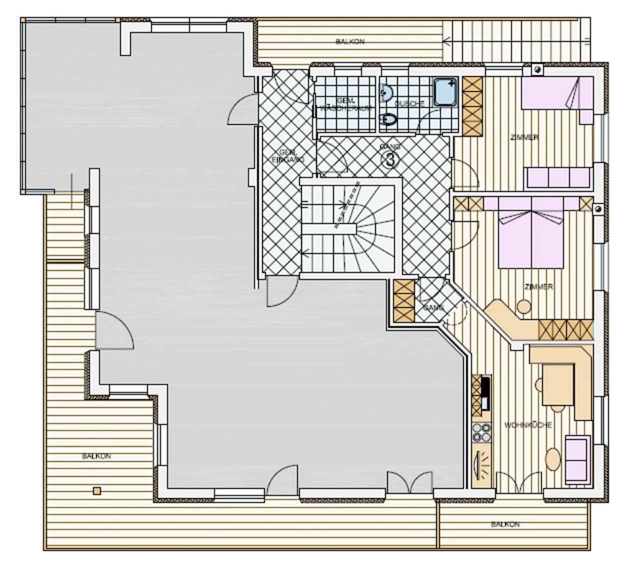 Apartmán Bio Kraeuterhof Oberpalwitter Barbiano  Exteriér fotografie